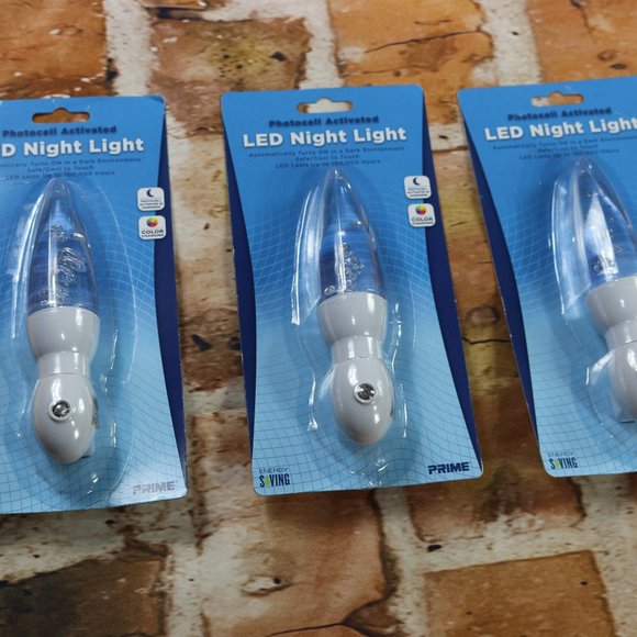 Prime Color-Changing LED Nights Set of 3 - Picture 1 of 8
